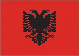 Albania's flag