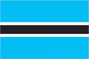 Botswana's flag