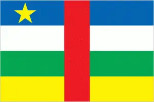 Central African Republic's flag