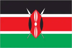 Kenya's flag