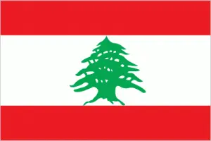 Lebanon's flag