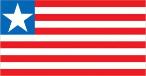 Liberia's flag