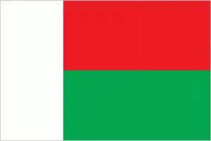 Madagascar's flag