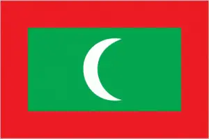 Maldives's flag