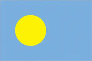 Palau's flag