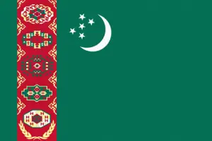 Turkmenistan's flag