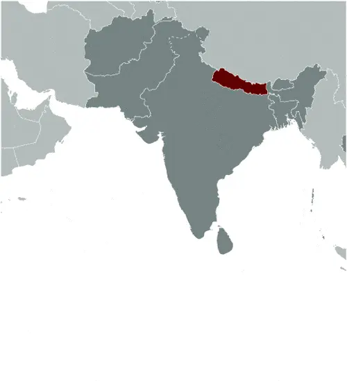 nepal map google