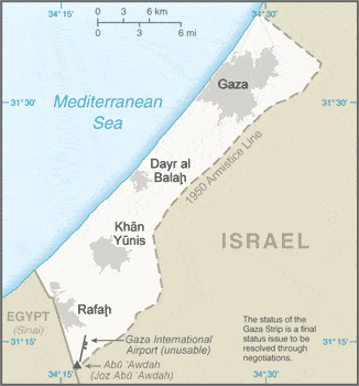 Gaza Strip Google Map - Driving Directions & Maps