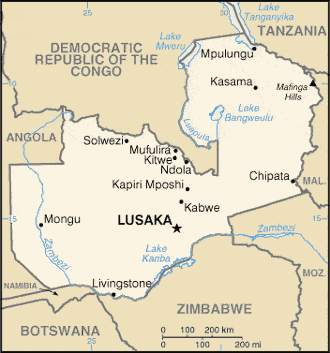 Where Is Lusaka Zambia On The Map Zambia Google Map   Driving Directions & Maps